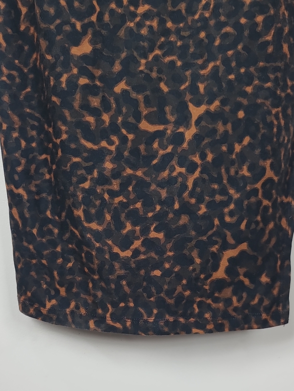 Beyond Yoga Softmark Icon Chai Tortoise Animal Print Black Bodycon Midi Dress S - Picture 9 of 13